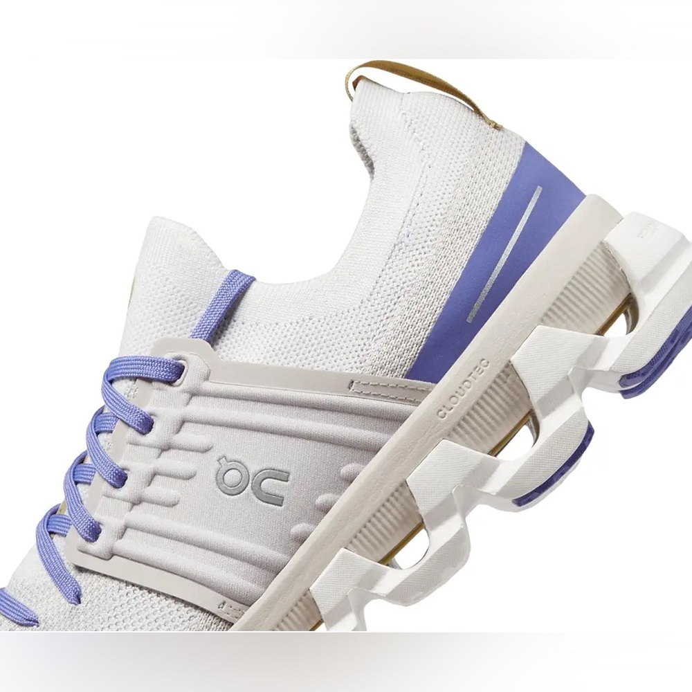 On Running Cloudswift Sneakers - White and Purple - Picture 5 of 6